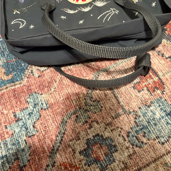 Kånken Blue/Grey Backpack with Embroidered Details - Picture 7 of 13